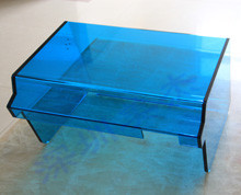 透明藍有機玻璃防護罩